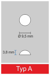 Abstandshalter Stopp bitte 2m Abstand halten 50x10cm rechteckig  selbstklebend