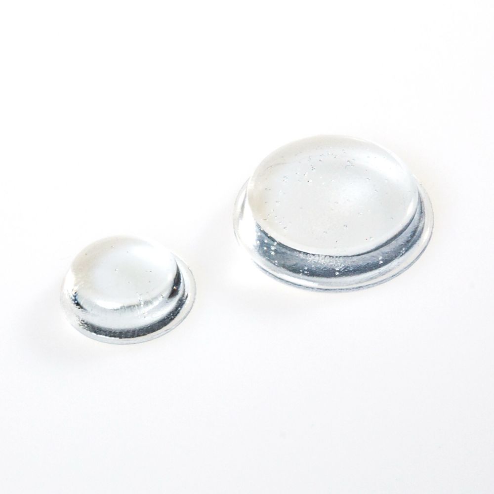 Bumpons-Gummi-Abstandhalter, transparent, selbstklebend, 10 Stück