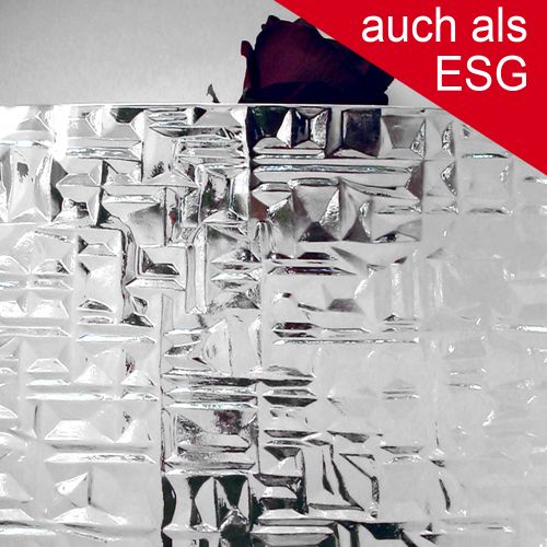 Ornamentglas "187 Abstracto" als ESG - Sicherheitsglas, klar 