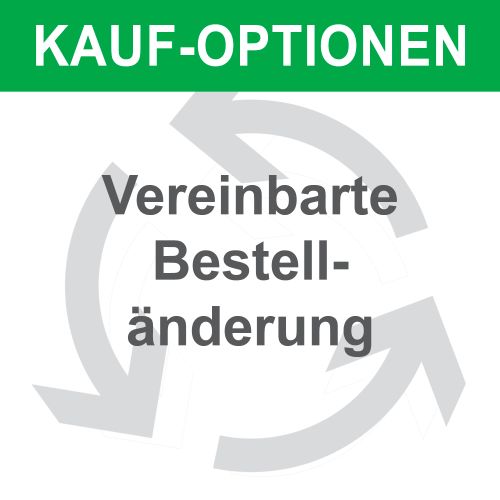 Maßänderung zu Bestell-Nr. . Gesamt-Aufpreis. Änderung in Breite  00,0 cm x Höhe 00,0 cm. Alles Weitere bleibt unverändert. 