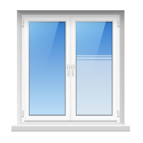Mattfolie, Streifenmuster zur partiellen Gestaltung von Fensterverglasungen  Vorschaubild #1
