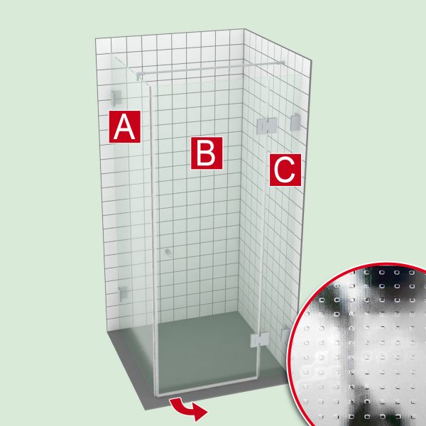 Typ 07-R, Ornamentglas "Master-Carré"   